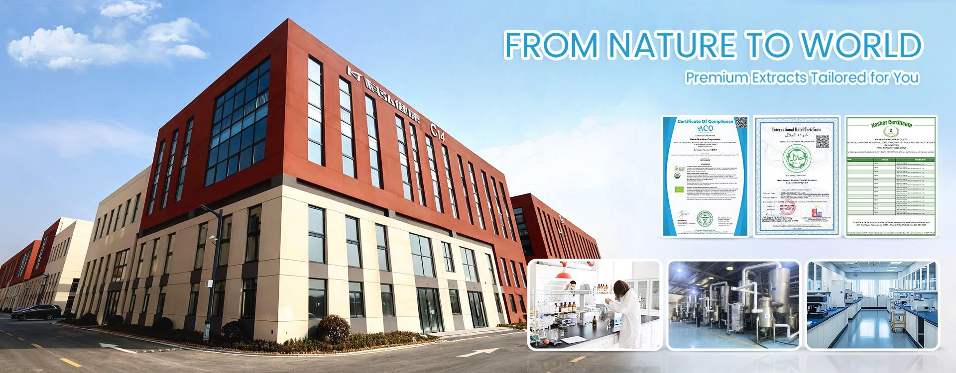 Organic Extracts factory