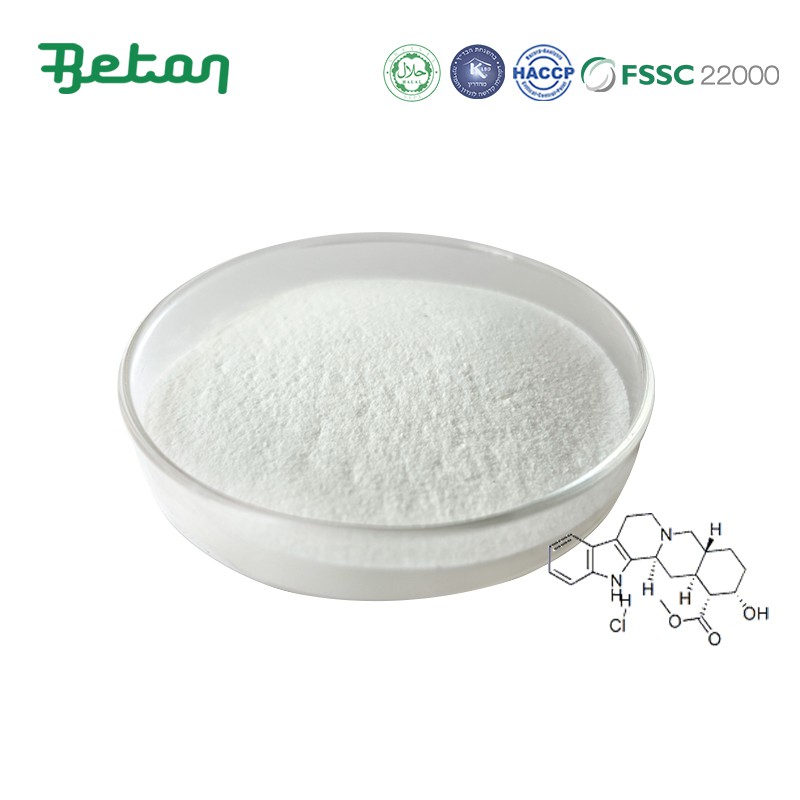 johimbino hidrochlorido milteliai